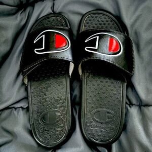 Champion Mens IPO Squish Slide SandalBLK-11